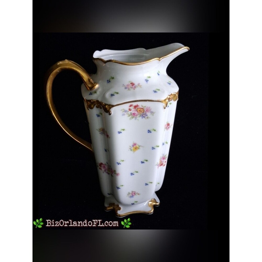 VINTAGE: Gerard, Dufraisseix & Abbott GDA Limoges France Tall Chocolate Pot HTF